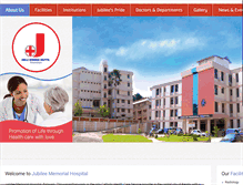Tablet Screenshot of jubileehospital.org